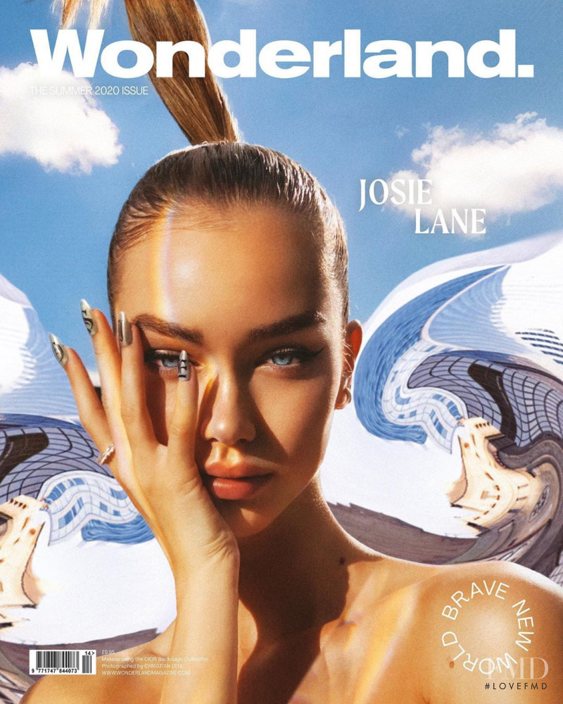 Josie Lane featured on the Wonderland cover from May 2020