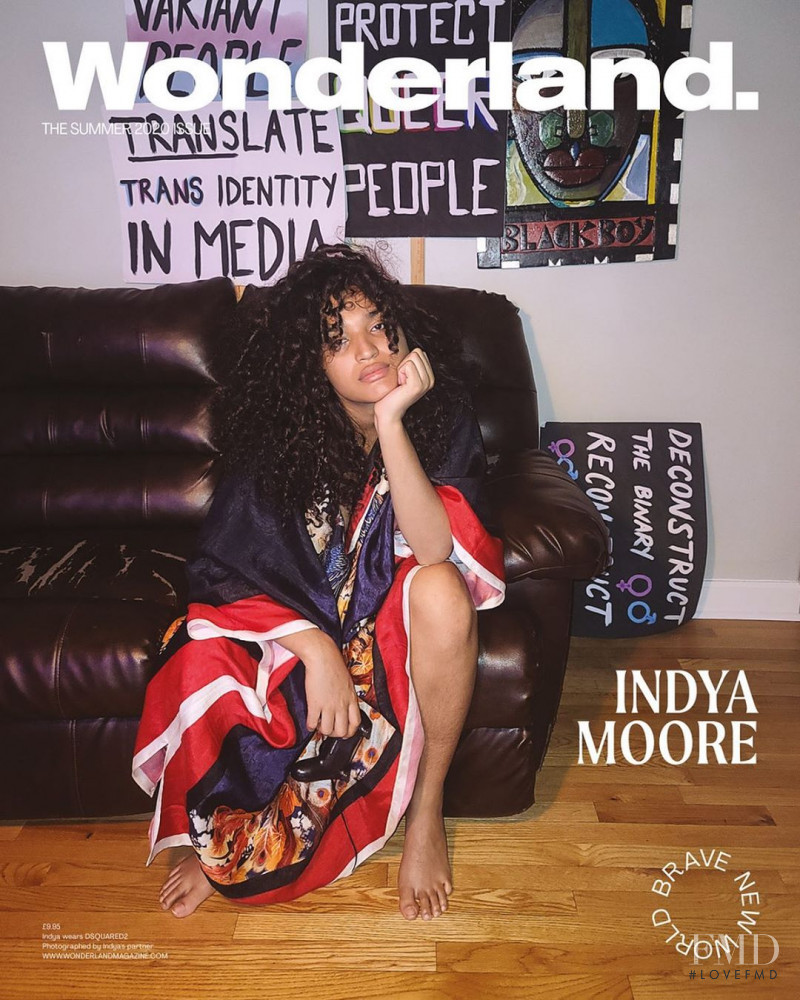 Indya Moore featured on the Wonderland cover from May 2020