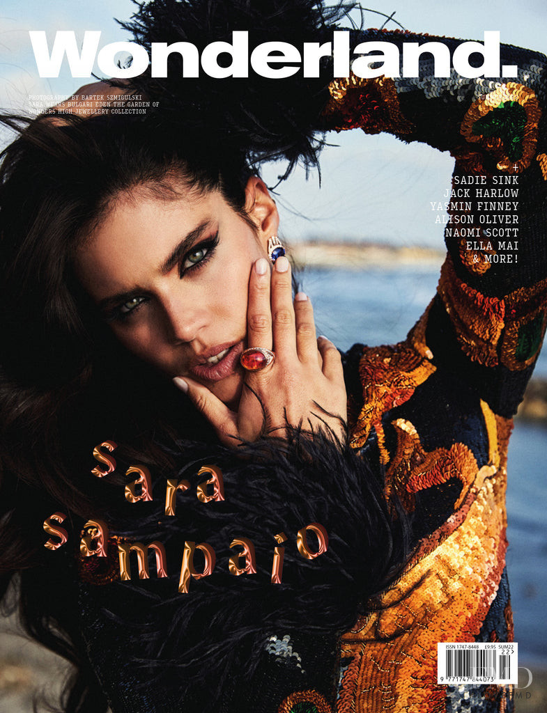 Sara Sampaio featured on the Wonderland cover from June 2022