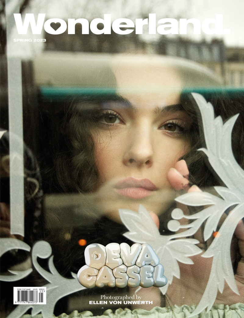 Deva Cassel featured on the Wonderland cover from March 2023