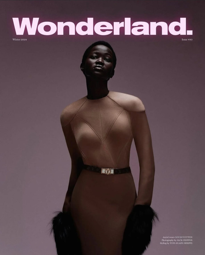 Anyiel Majok featured on the Wonderland cover from December 2024