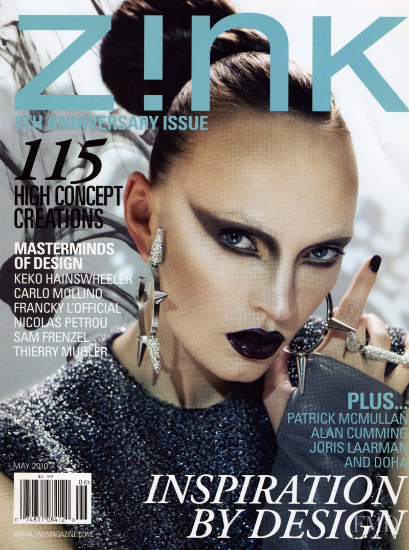 Asia Bugajska featured on the Zink America cover from May 2010