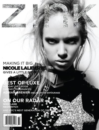 Brie Harding featured on the Zink America cover from June 2012