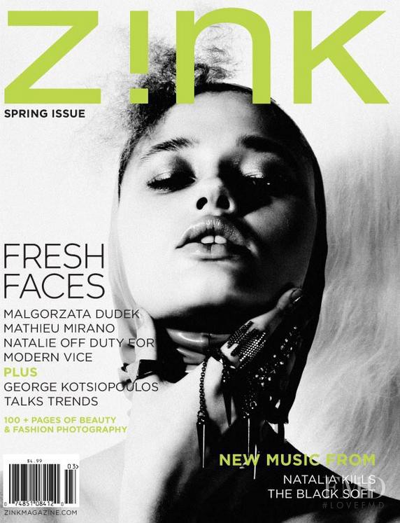 Robin Schenk featured on the Zink America cover from March 2013