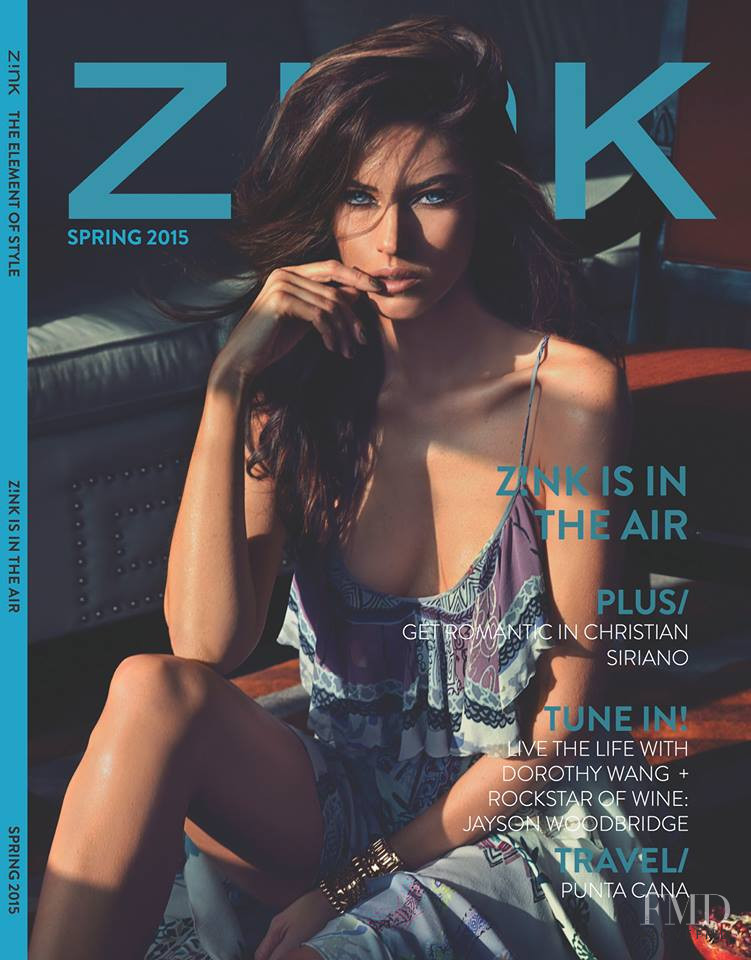 Nadejda Savcova featured on the Zink America cover from February 2015