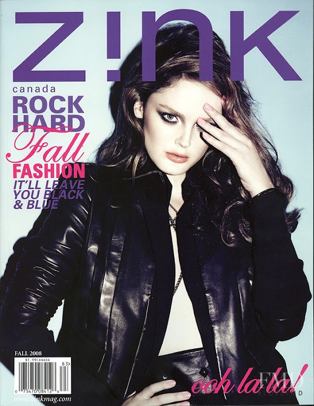 Lisa Cant featured on the Zink Canada cover from September 2008