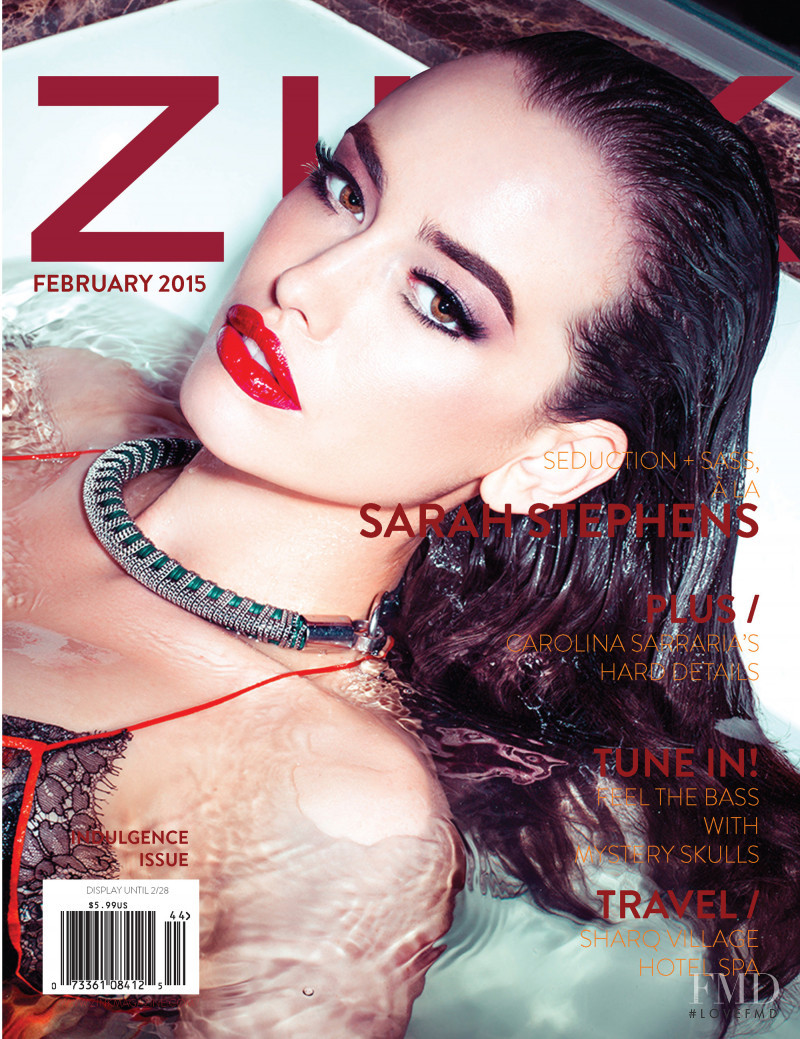 Sarah Stephens featured on the Zink Canada cover from February 2015