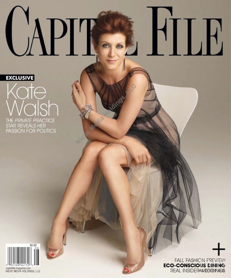 Kate Walsh featured on the Capitol File cover from September 2009