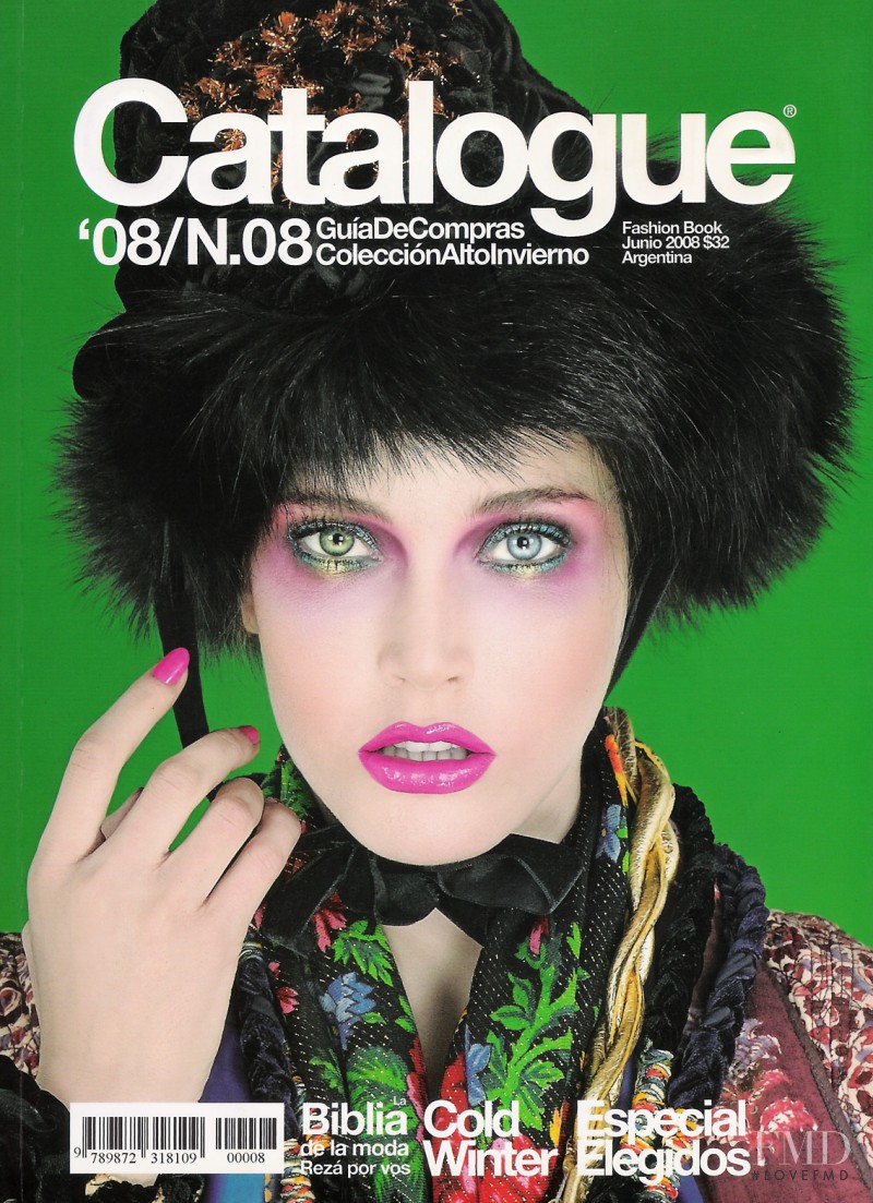 Jorgelina Airaldi featured on the Catalogue Argentina cover from June 2008