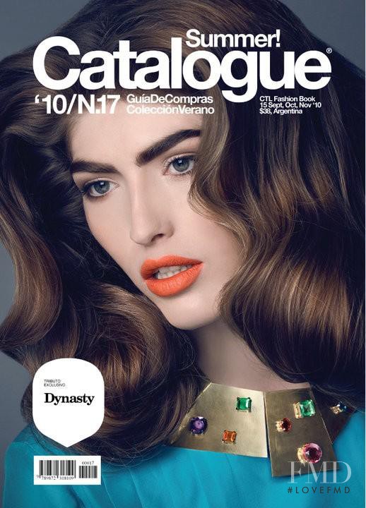 Dafne Cejas featured on the Catalogue Argentina cover from September 2010