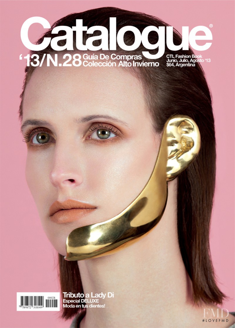 Ingrid featured on the Catalogue Argentina cover from June 2013