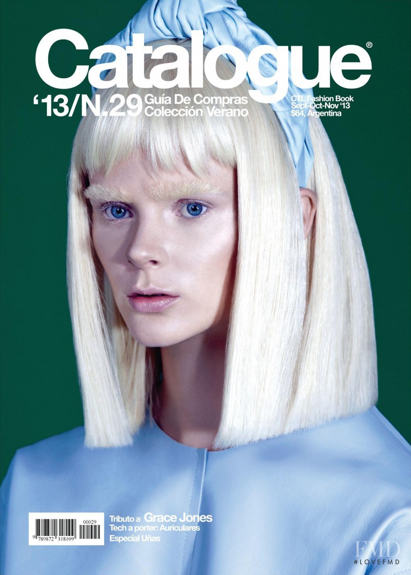 Antonella Graef featured on the Catalogue Argentina cover from September 2013
