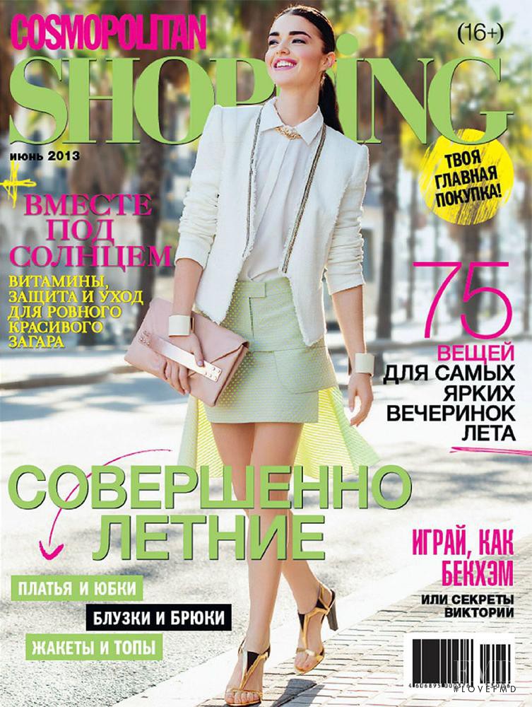  featured on the Cosmopolitan Shopping Russia cover from June 2013