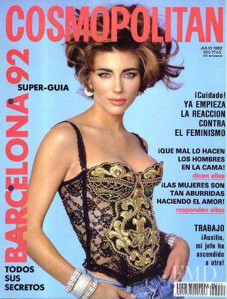 Jennifer Flavin featured on the Cosmopolitan Spain cover from July 1992