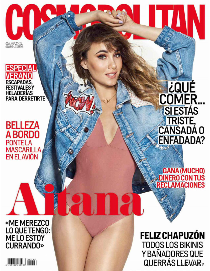  featured on the Cosmopolitan Spain cover from July 2019