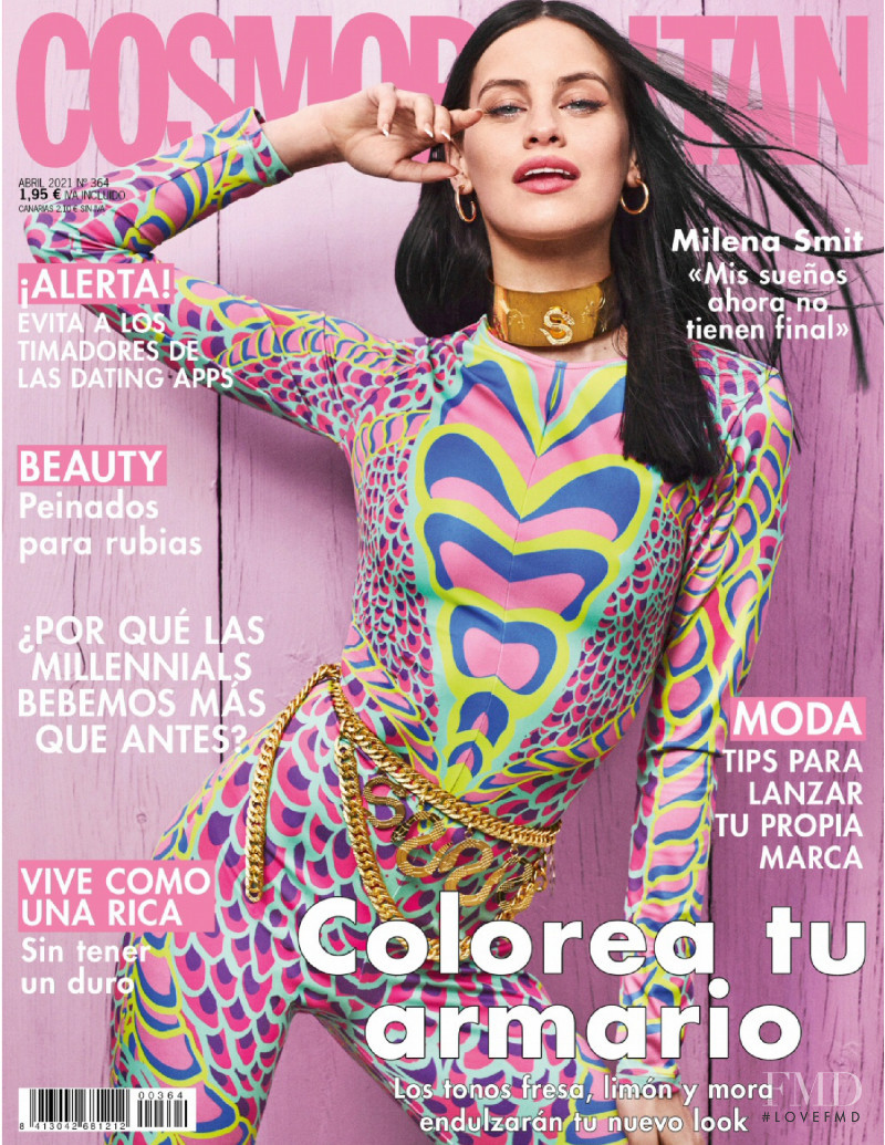  featured on the Cosmopolitan Spain cover from April 2021