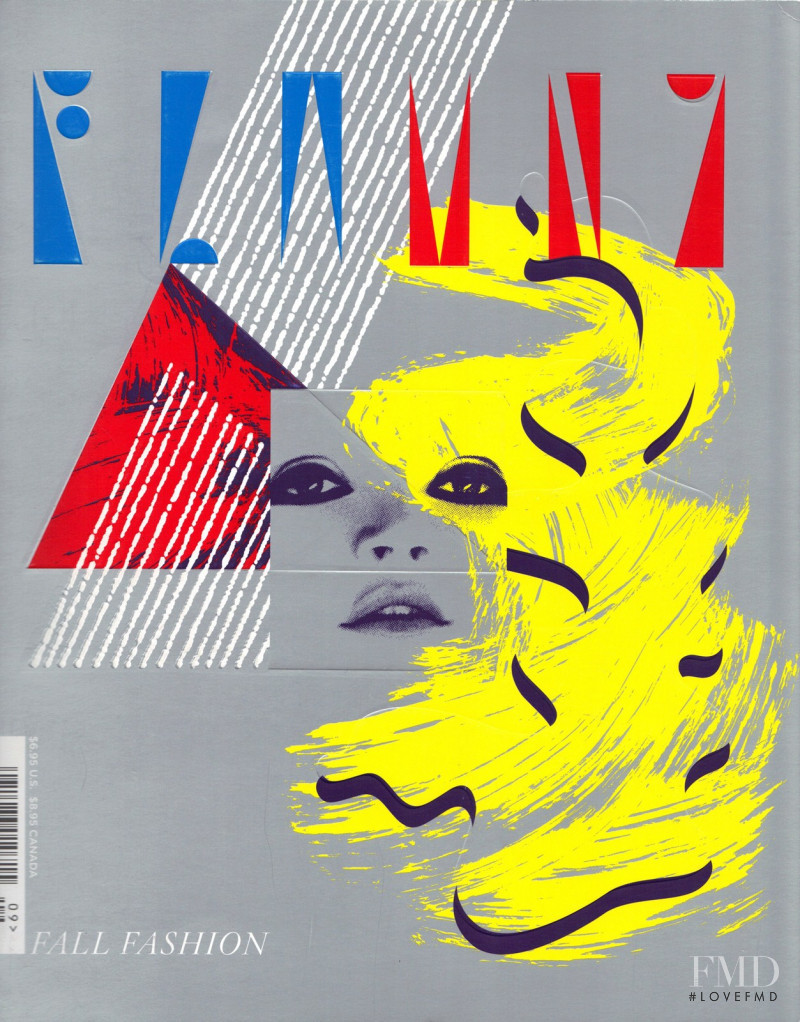 Guinevere van Seenus featured on the Flaunt cover from September 2005