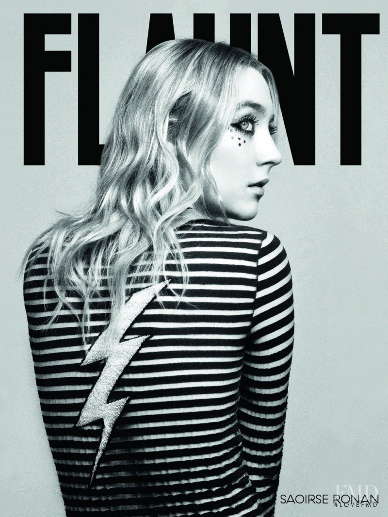  featured on the Flaunt cover from April 2016
