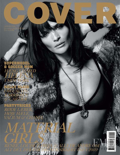Helena Christensen featured on the Cover cover from December 2008