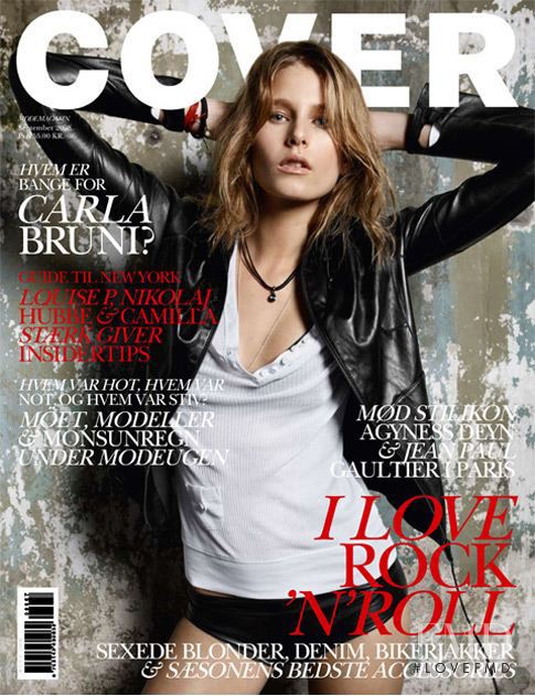 Hana Soukupova featured on the Cover cover from September 2008