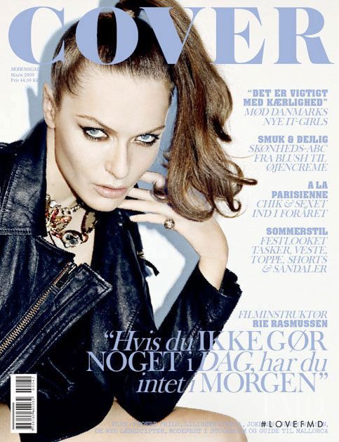 Rie Rasmussen featured on the Cover cover from March 2009
