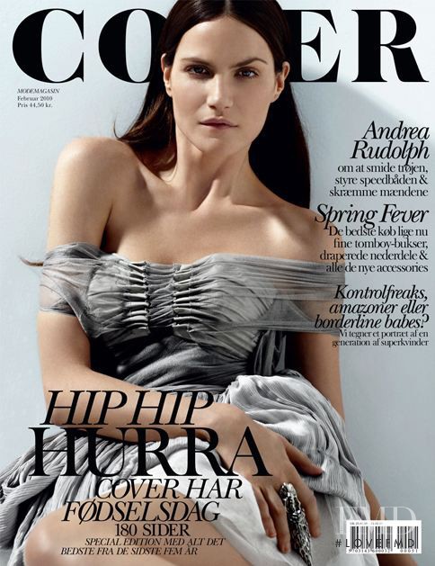 Missy Rayder featured on the Cover cover from February 2010
