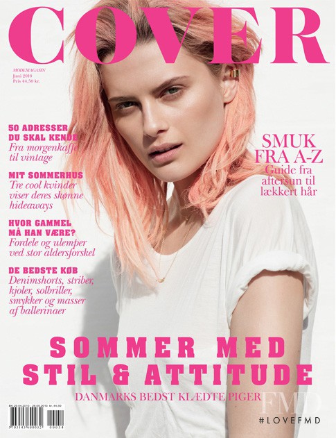 Elena Melnik featured on the Cover cover from June 2010