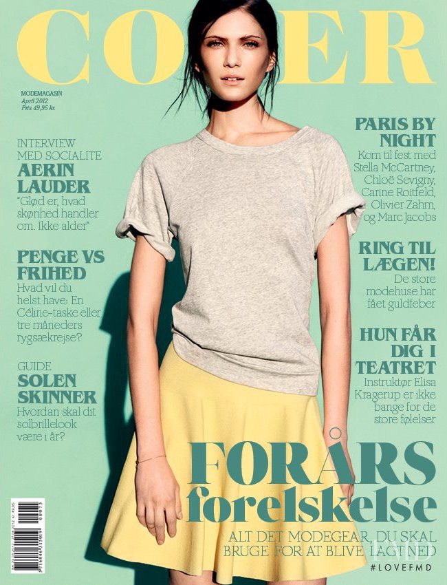 Maria Flávia Ferrari featured on the Cover cover from April 2012