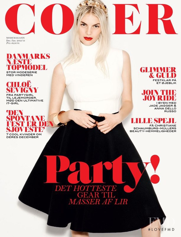 Line Rehkopff featured on the Cover cover from December 2012