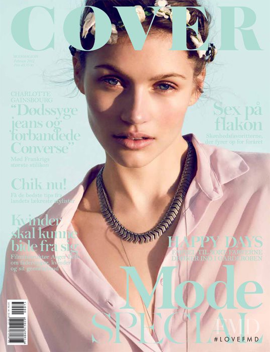 Caroline Corinth featured on the Cover cover from February 2012