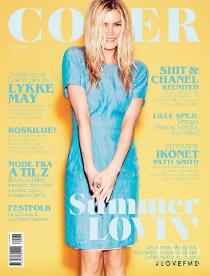 May Andersen featured on the Cover cover from June 2012
