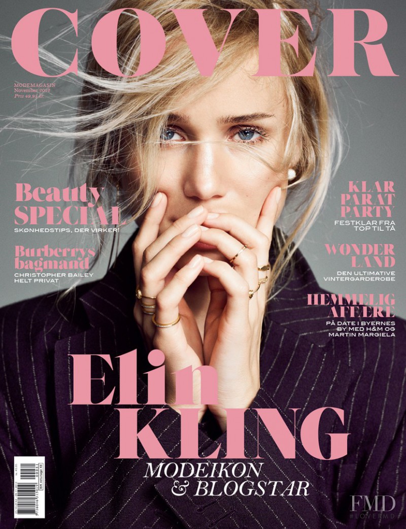 Elin Kling featured on the Cover cover from November 2012