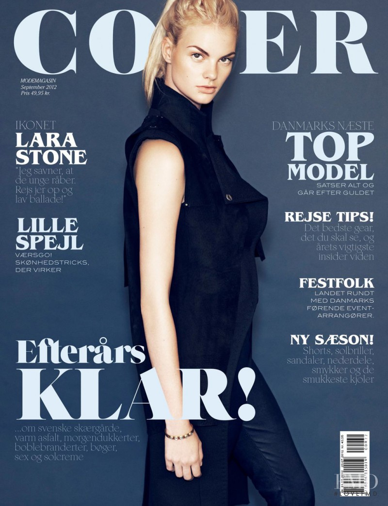 Line Rehkopff featured on the Cover cover from September 2012