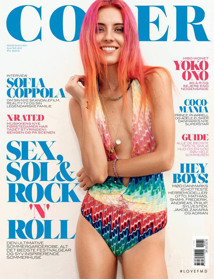 Chloe Norgaard featured on the Cover cover from June 2013