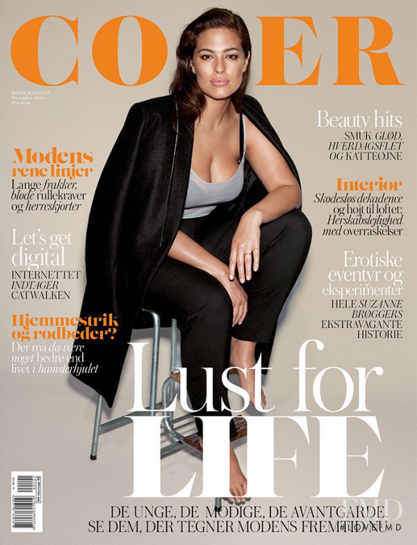 Ashley Graham featured on the Cover cover from November 2014