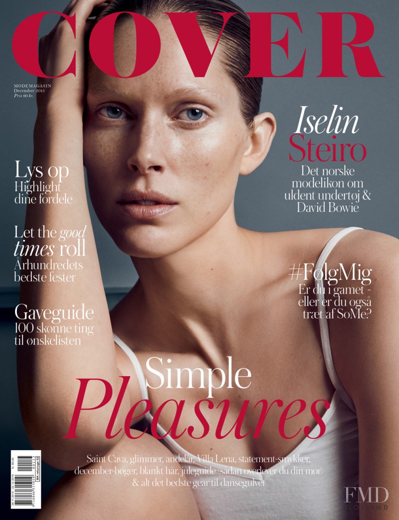Iselin Steiro featured on the Cover cover from December 2015