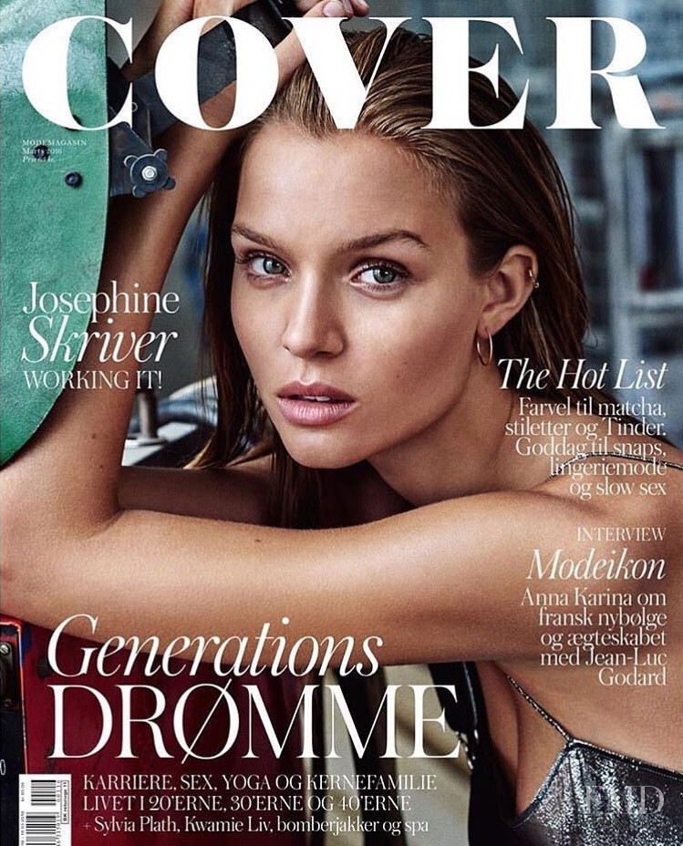 Josephine Skriver featured on the Cover cover from March 2016