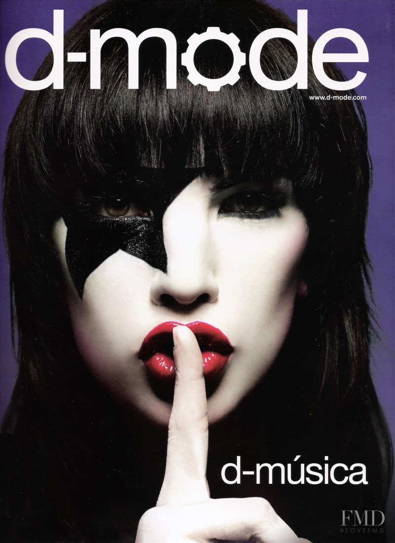 Deborah de Corral featured on the D-Mode cover from August 2006