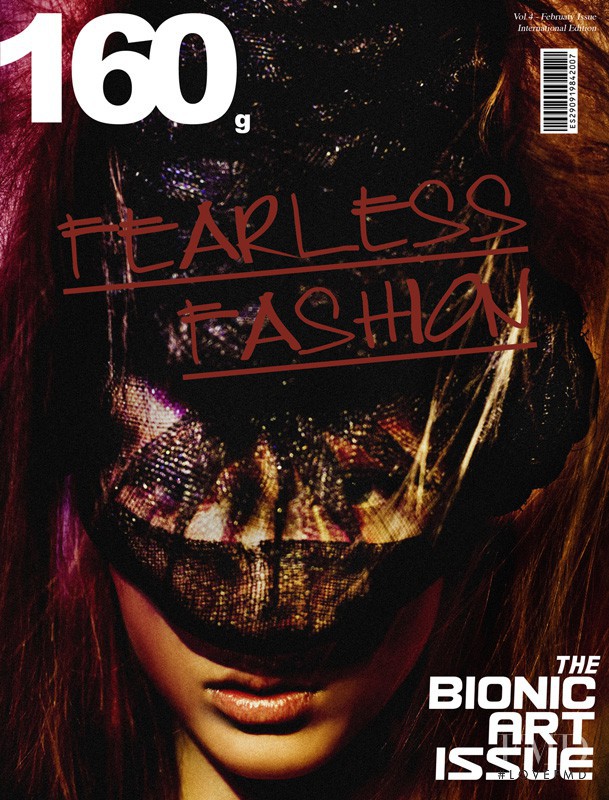 Alexandrina Turcan featured on the 160g Magazine cover from February 2010