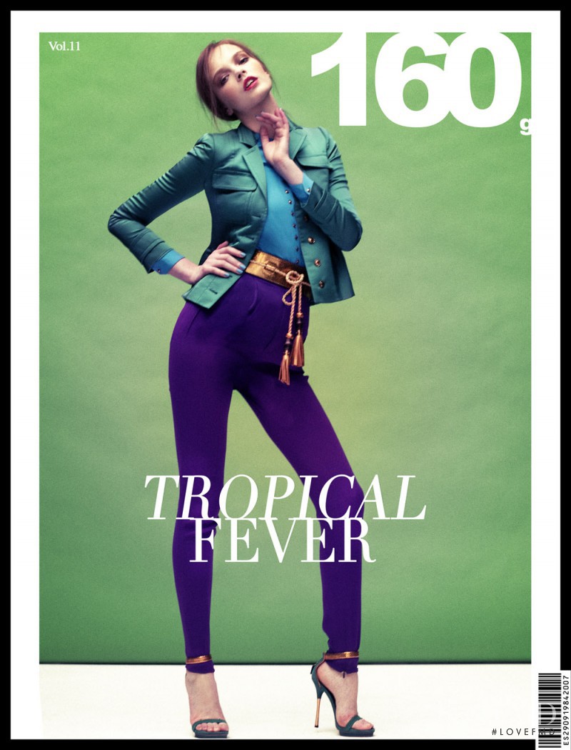 Mina Cvetkovic featured on the 160g Magazine cover from July 2011