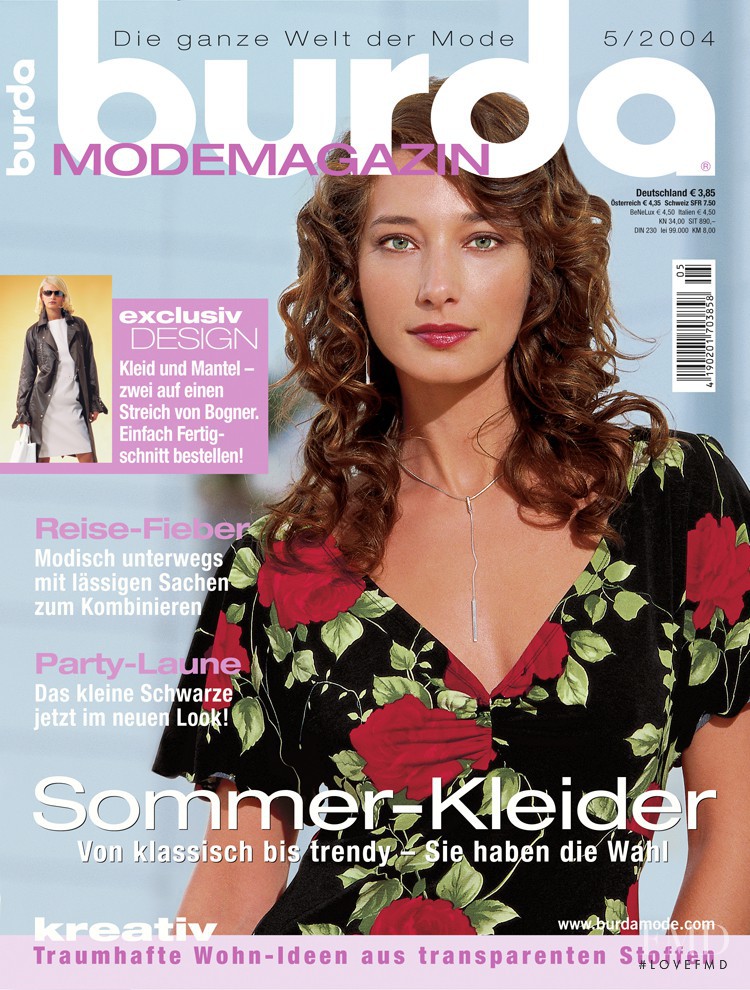  featured on the Burda Modemagazine cover from May 2004