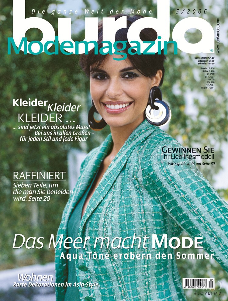 featured on the Burda Modemagazine cover from May 2006