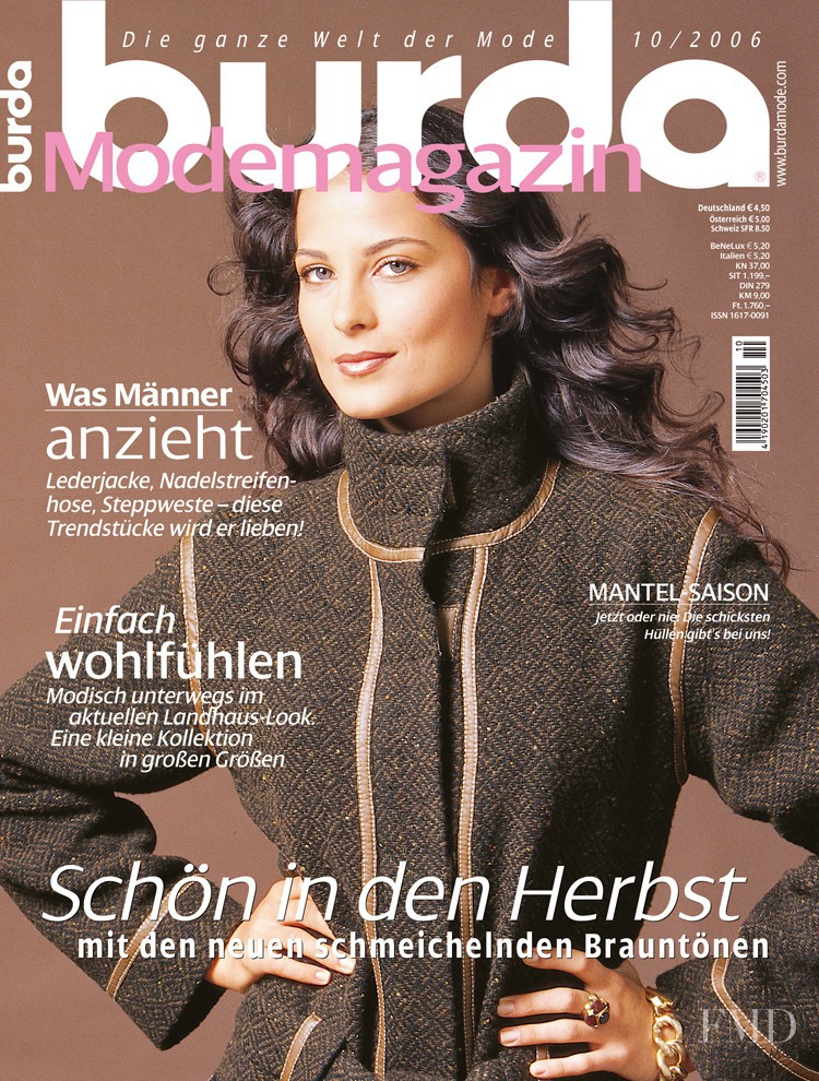  featured on the Burda Modemagazine cover from October 2006