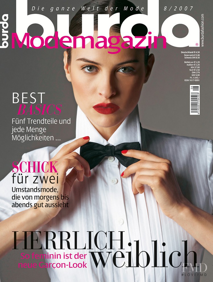  featured on the Burda Modemagazine cover from August 2007