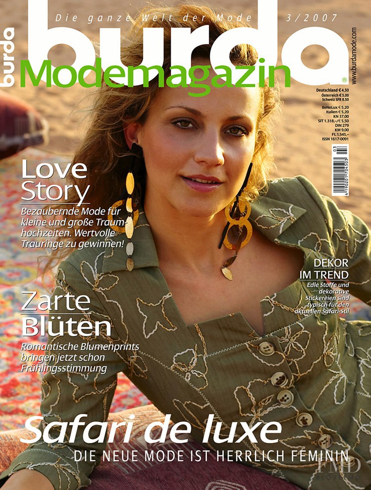  featured on the Burda Modemagazine cover from March 2007
