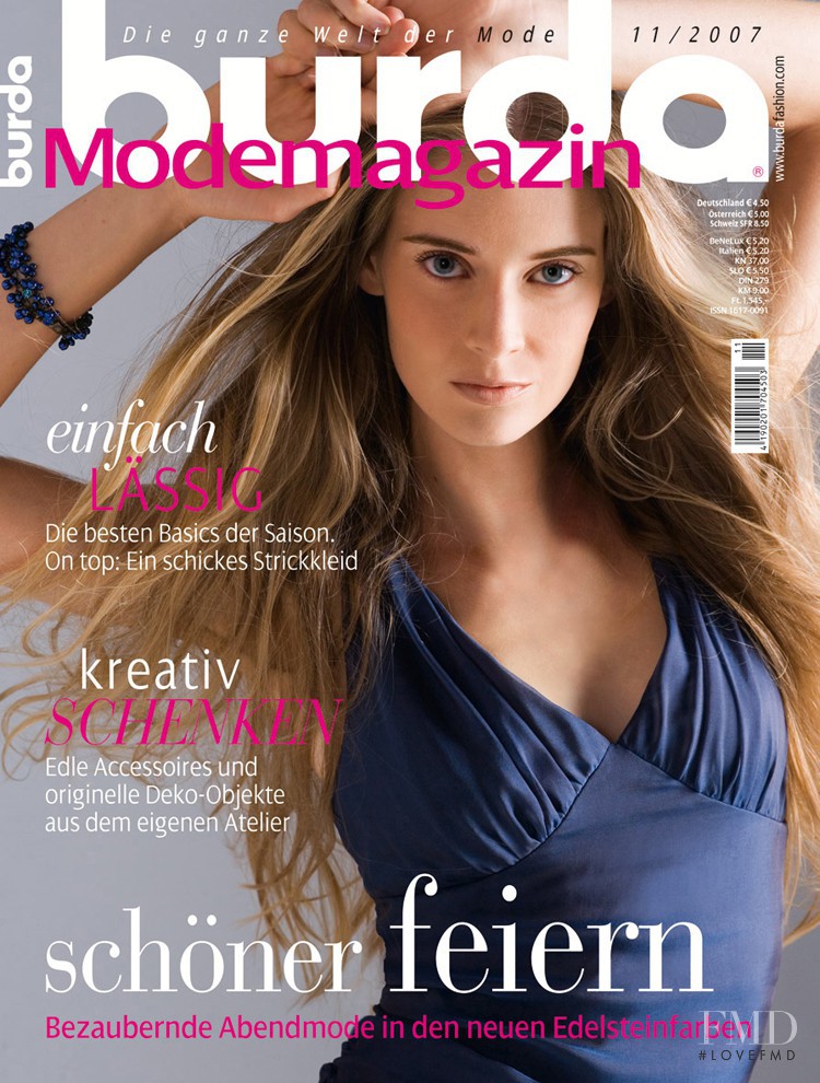  featured on the Burda Modemagazine cover from November 2007