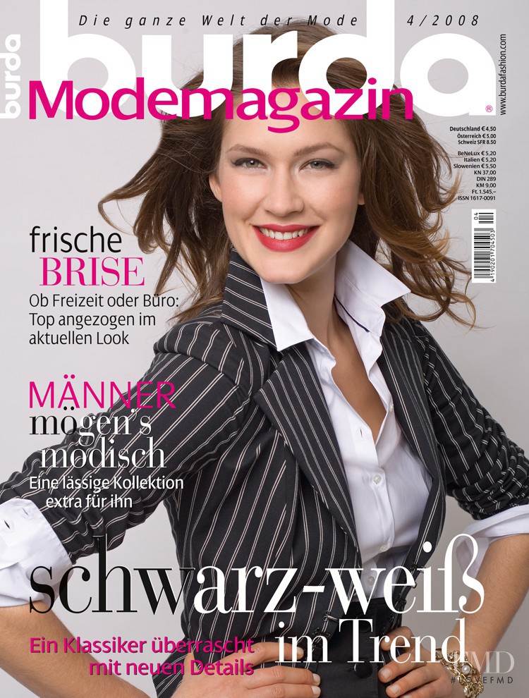  featured on the Burda Modemagazine cover from April 2008