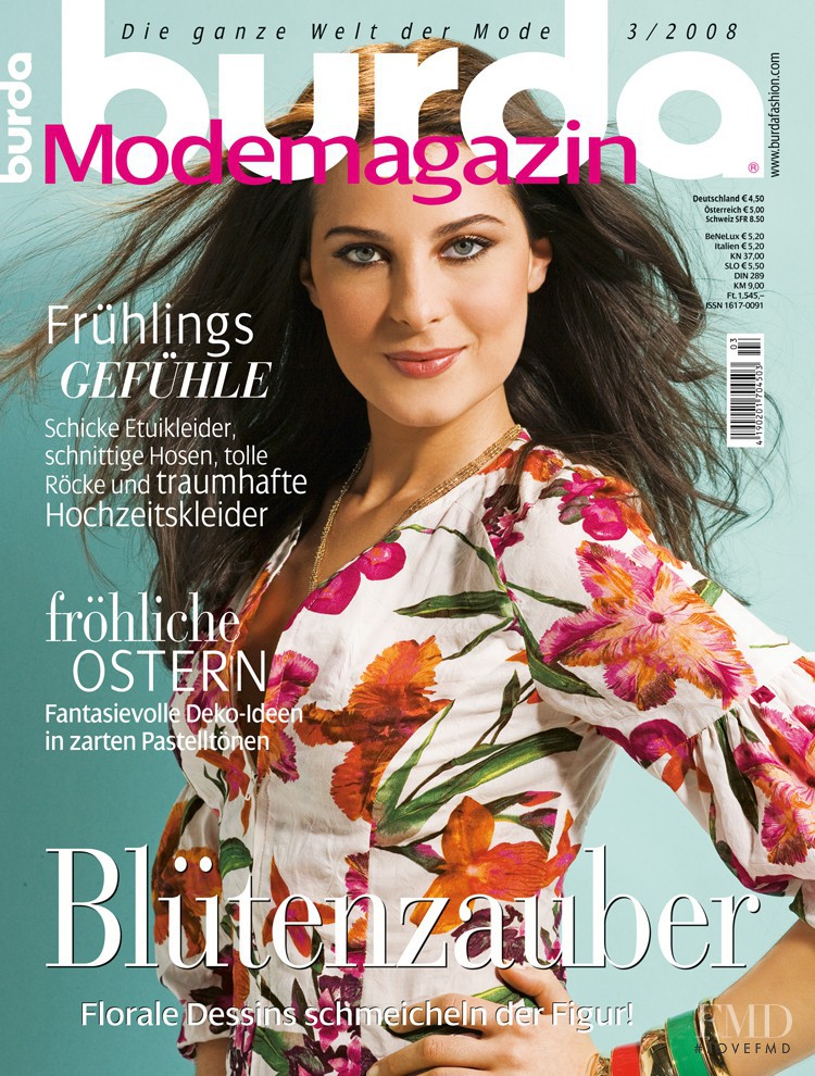  featured on the Burda Modemagazine cover from March 2008