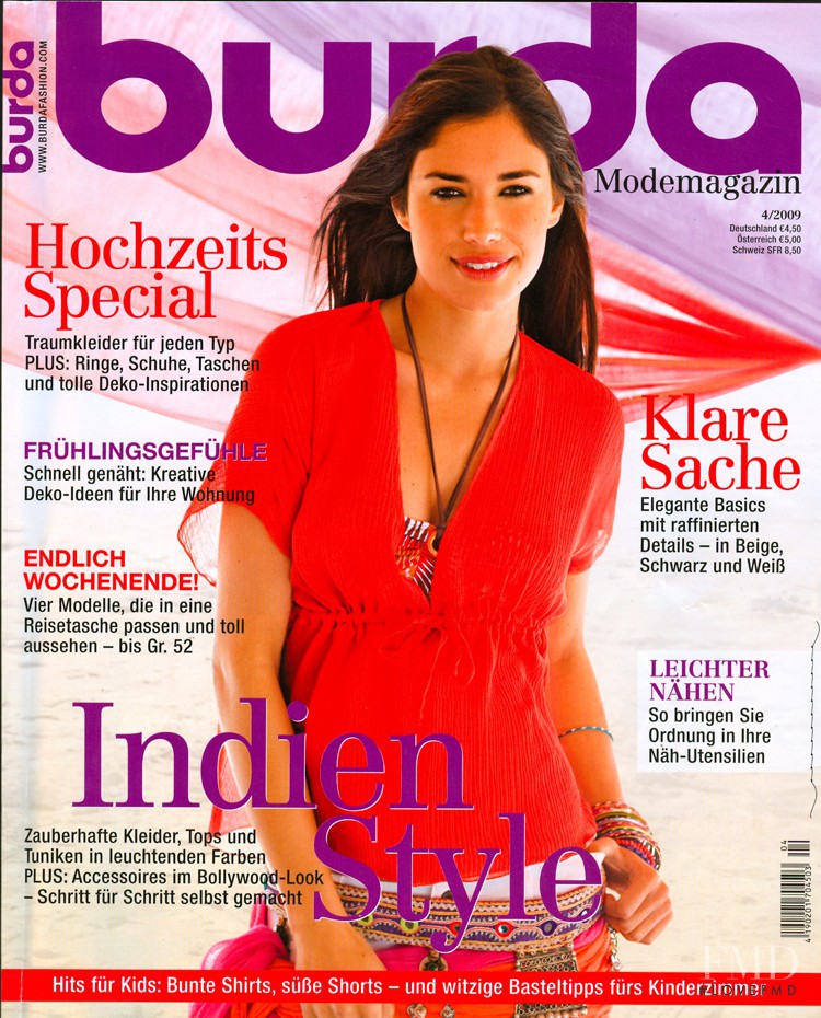  featured on the Burda Modemagazine cover from April 2009