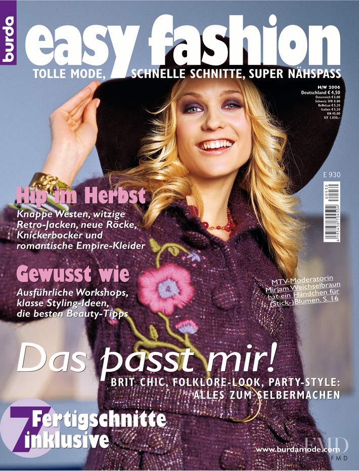  featured on the Burda Easy Fashion cover from September 2006